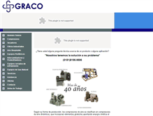 Tablet Screenshot of graco.com.mx